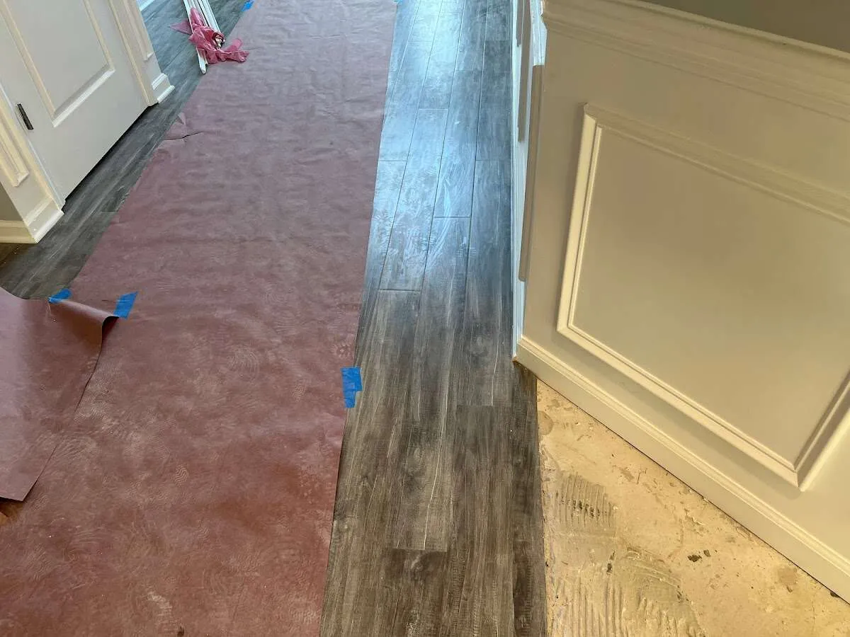 Completed marble shower restoration in Frankfort